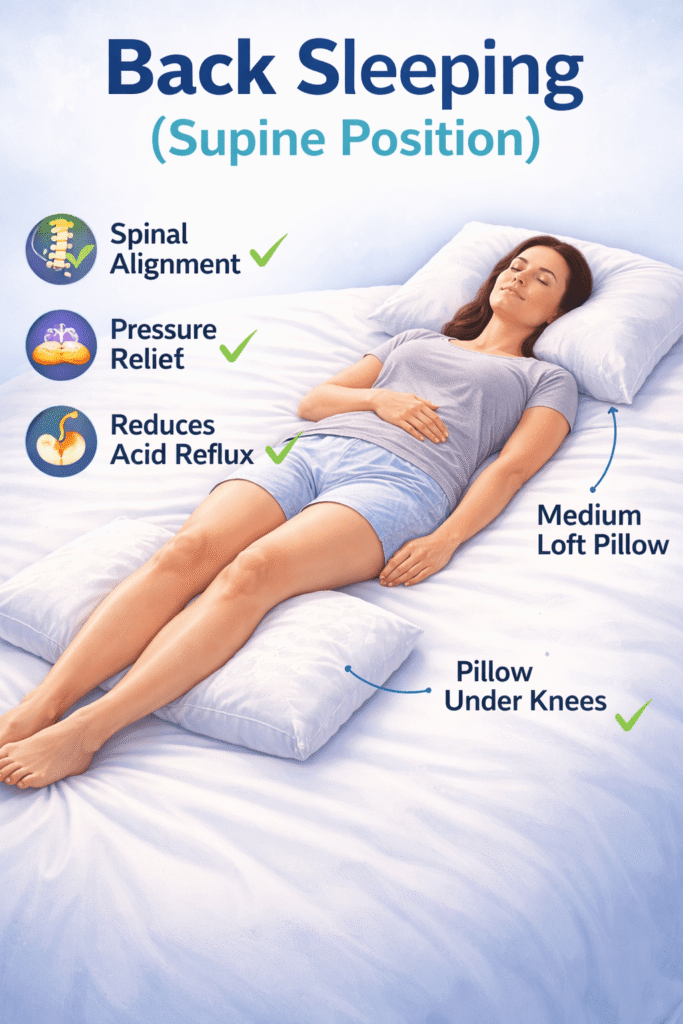 sleep - supine position