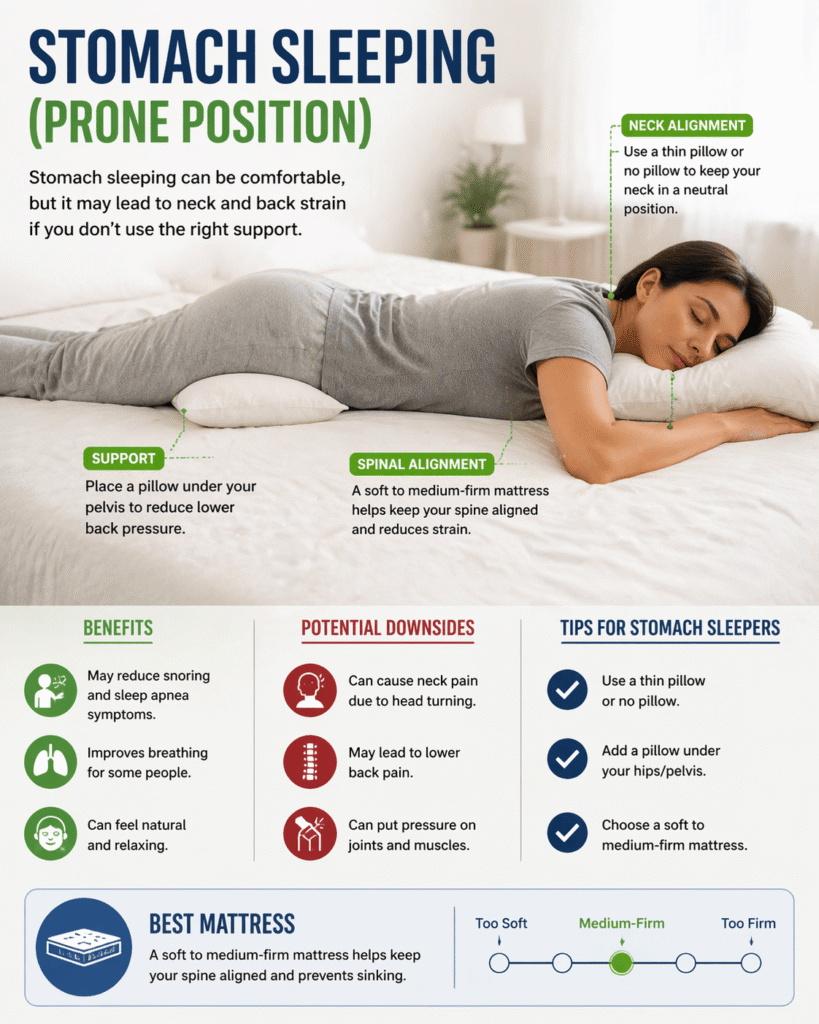 sleep - stomach position